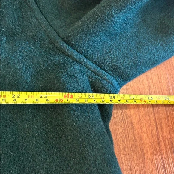 Gloverall England Heritage Garment Duffel Coat Wool Green Men’s XL - Picture 7 of 8